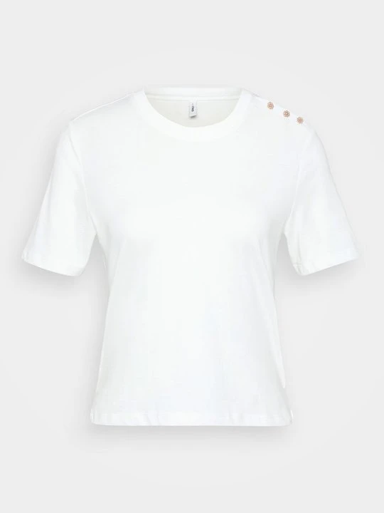 Zdjęcie produktu T-shirt z nadrukiem Only mleczny