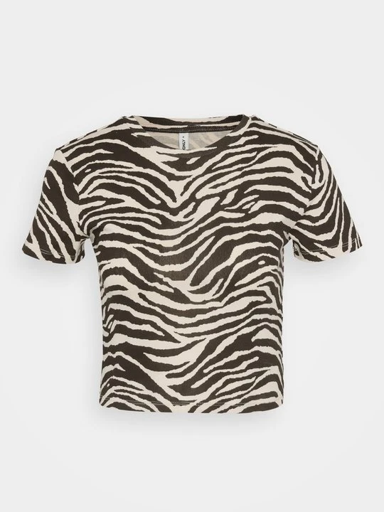 Zdjęcie produktu T-shirt z nadrukiem Only beżowy