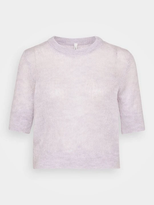 Zdjęcie produktu T-shirt z nadrukiem Only fioletowy melanż
