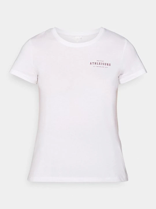 Zdjęcie produktu T-shirt z nadrukiem Only Play bordowy