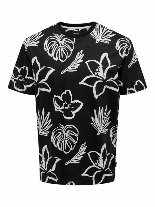 Zdjęcie produktu T-shirt z nadrukiem Only & Sons czarny
