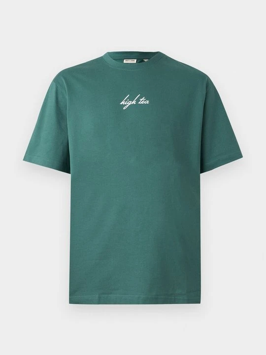 Zdjęcie produktu T-shirt z nadrukiem Only & Sons ciemnozielony