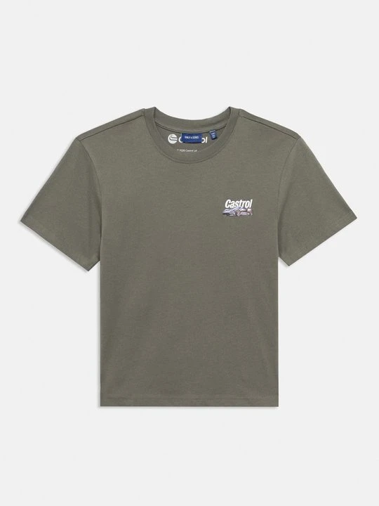Zdjęcie produktu T-shirt z nadrukiem Only & Sons ciemnoszary