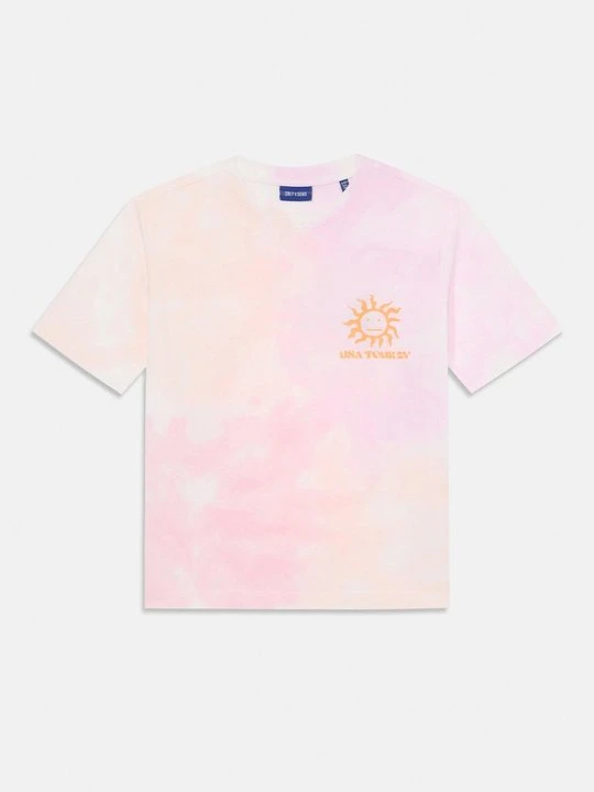 Zdjęcie produktu T-shirt z nadrukiem Only & Sons różowy