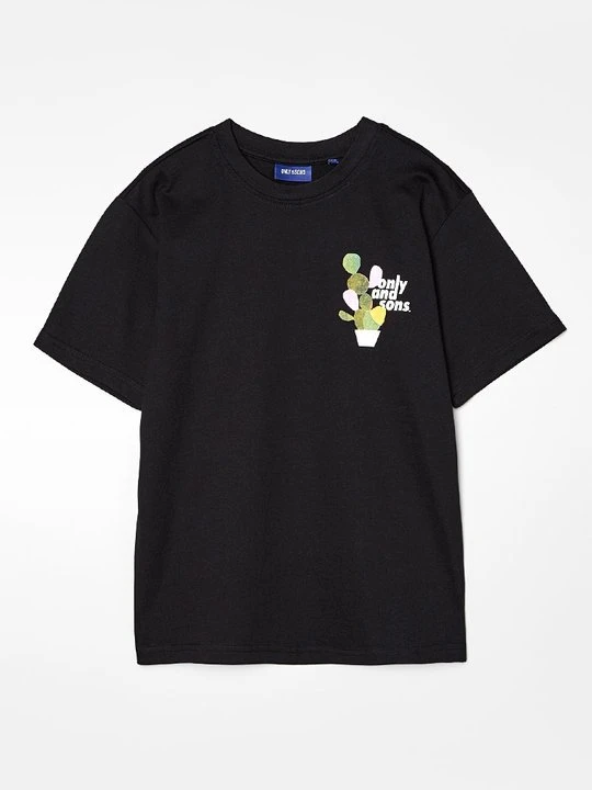 Zdjęcie produktu T-shirt z nadrukiem Only & Sons czarny