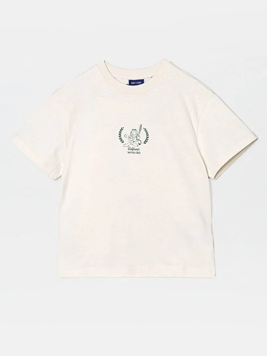 Zdjęcie produktu T-shirt z nadrukiem Only & Sons mleczny