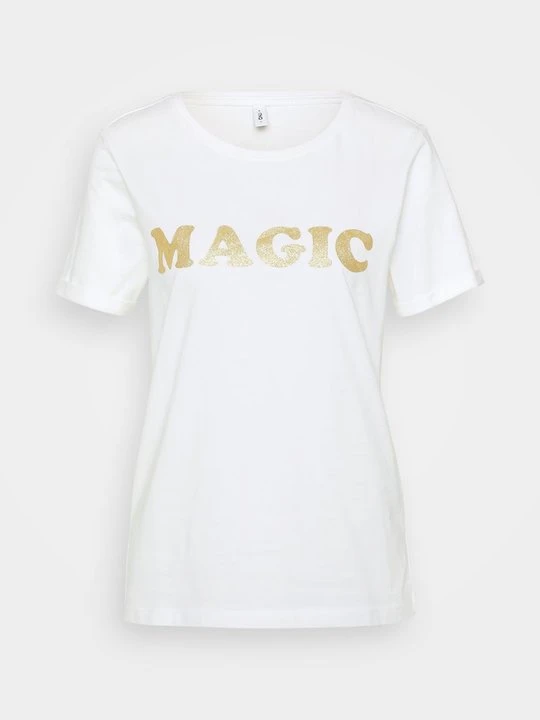 Zdjęcie produktu T-shirt z nadrukiem Only mleczny