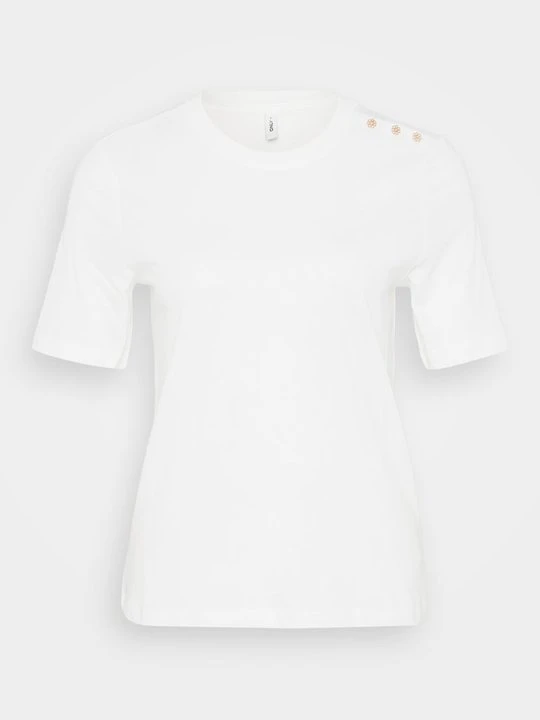 Zdjęcie produktu T-shirt z nadrukiem Only beżowy