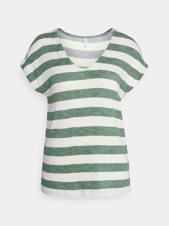 Zdjęcie produktu T-shirt z nadrukiem Only ciemnozielony