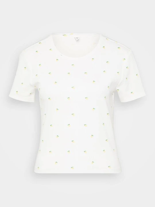 Zdjęcie produktu T-shirt z nadrukiem Only mleczny