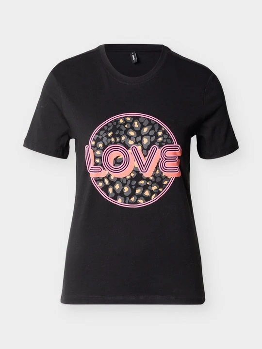 Zdjęcie produktu T-shirt z nadrukiem Only czarny