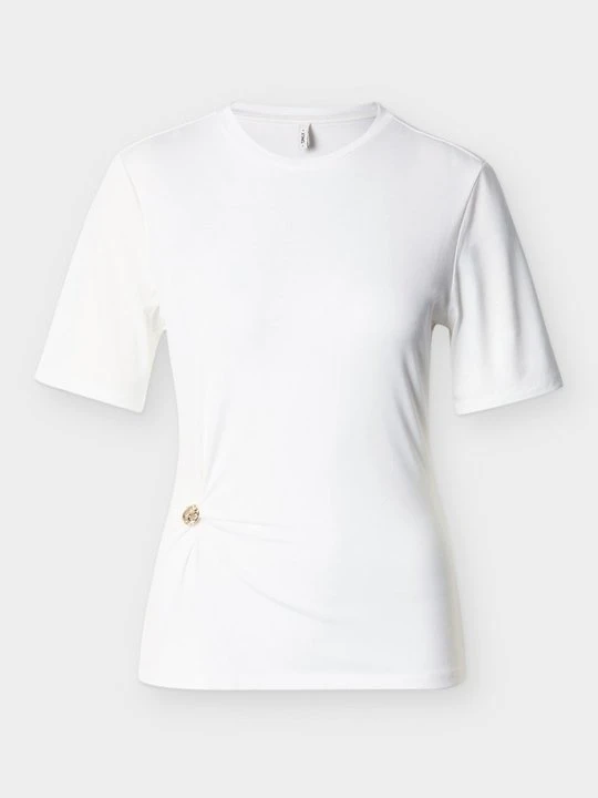 Zdjęcie produktu T-shirt z nadrukiem Only mleczny