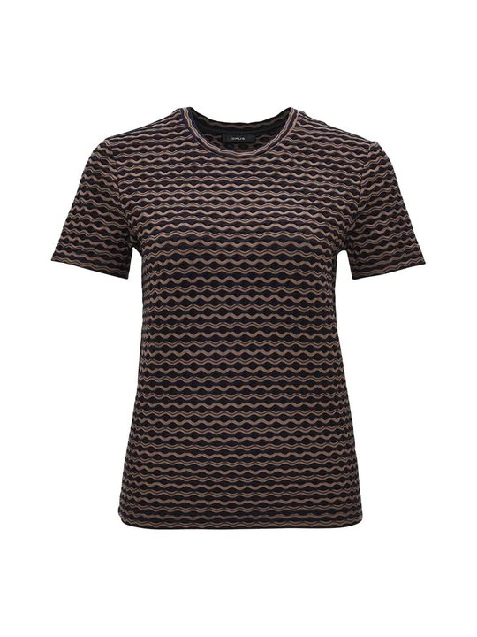 Zdjęcie produktu T-shirt z nadrukiem Opus niebieski