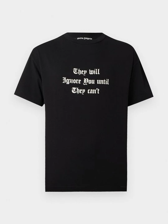 Zdjęcie produktu T-shirt z nadrukiem Palm Angels czarny