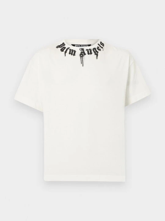 Zdjęcie produktu T-shirt z nadrukiem Palm Angels mleczny