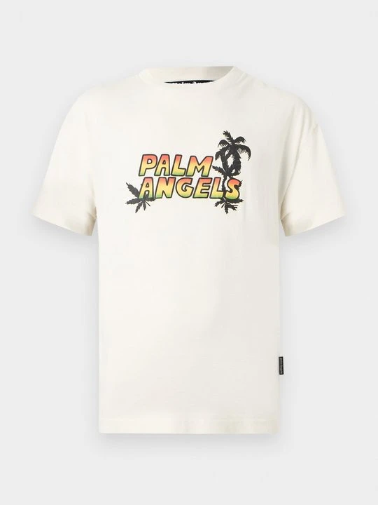 Zdjęcie produktu T-shirt z nadrukiem Palm Angels mleczny