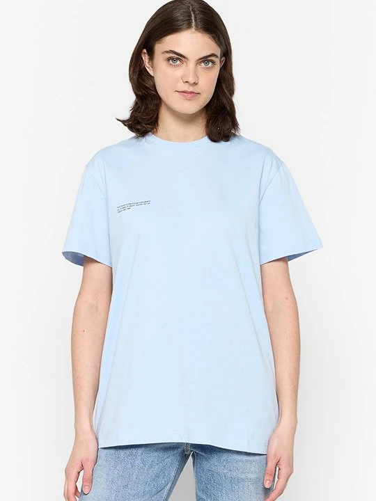 Zdjęcie produktu T-shirt z nadrukiem PANGAIA jasnoniebieski