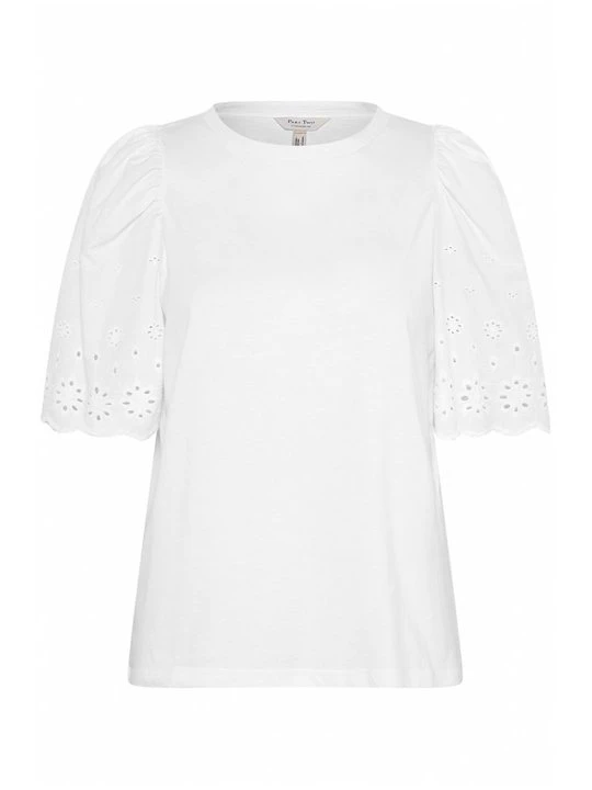 Zdjęcie produktu T-shirt z nadrukiem Part Two mleczny