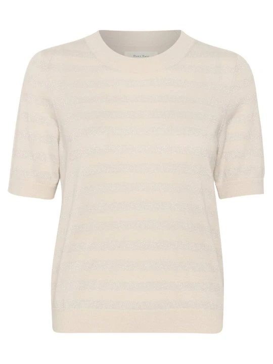 Zdjęcie produktu T-shirt z nadrukiem Part Two beżowy