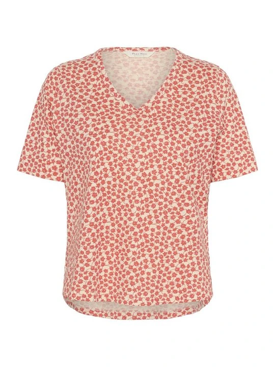 Zdjęcie produktu T-shirt z nadrukiem Part Two czerwony
