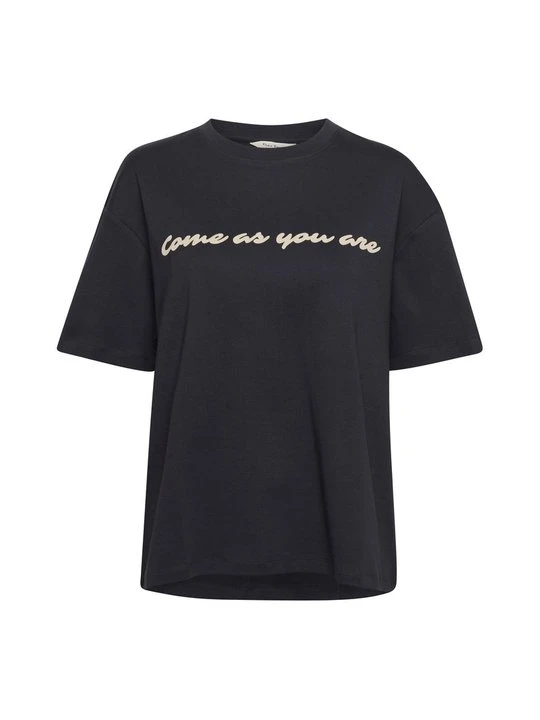Zdjęcie produktu T-shirt z nadrukiem Part Two granatowy