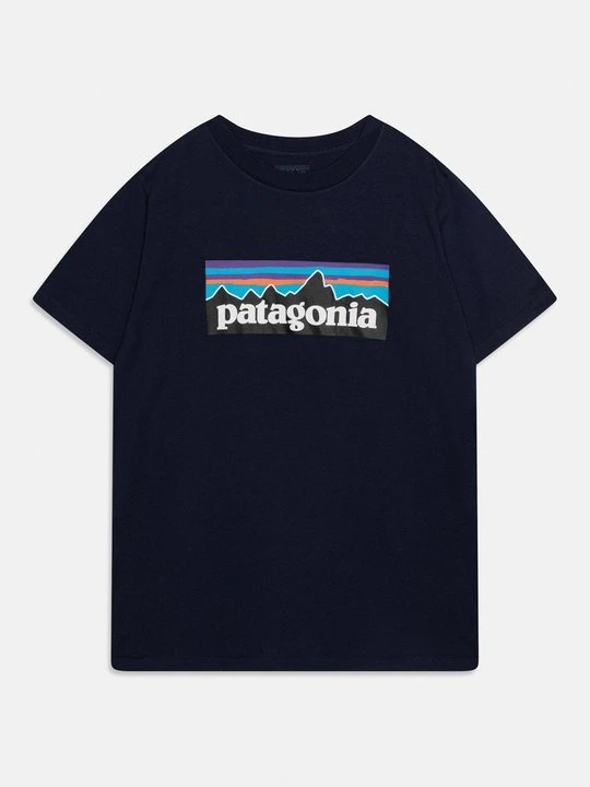 Zdjęcie produktu T-shirt z nadrukiem Patagonia granatowy