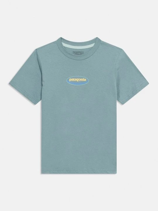 Zdjęcie produktu T-shirt z nadrukiem Patagonia miętowy