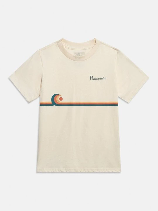 Zdjęcie produktu T-shirt z nadrukiem Patagonia mleczny