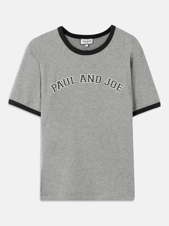 Zdjęcie produktu T-shirt z nadrukiem Paul & Joe szary