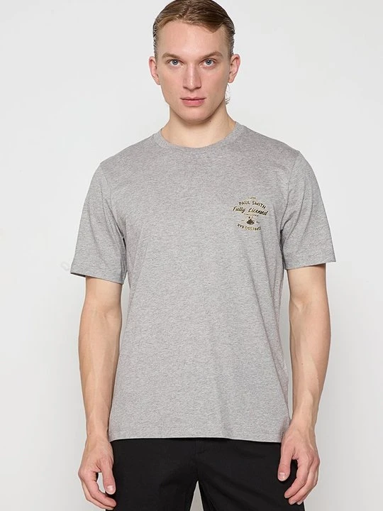 Zdjęcie produktu T-shirt z nadrukiem Paul Smith szary