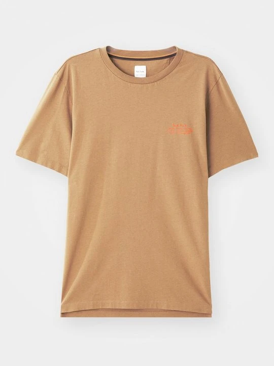 Zdjęcie produktu T-shirt z nadrukiem Paul Smith beżowy