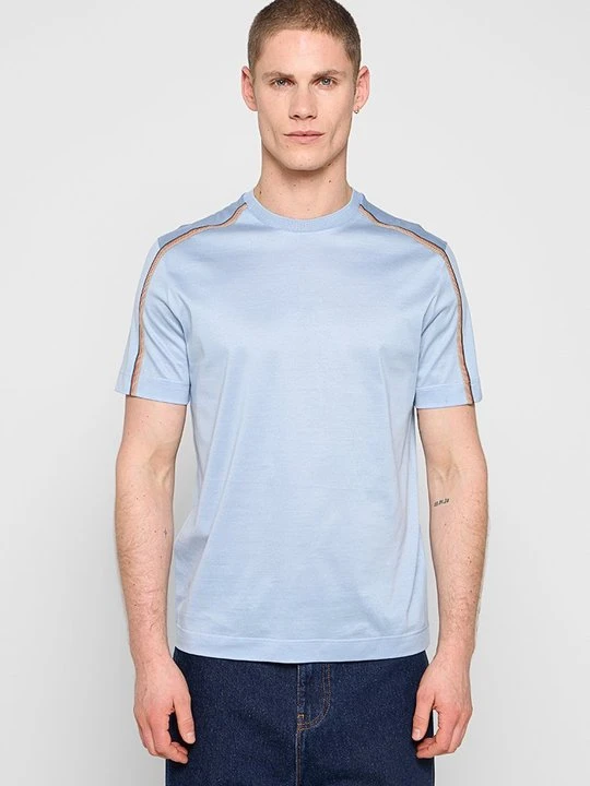 Zdjęcie produktu T-shirt z nadrukiem Paul Smith granatowy