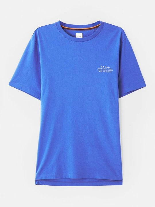 Zdjęcie produktu T-shirt z nadrukiem Paul Smith jasnoniebieski