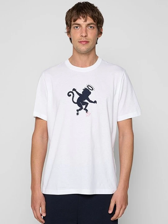 Zdjęcie produktu T-shirt z nadrukiem Paul Smith biały