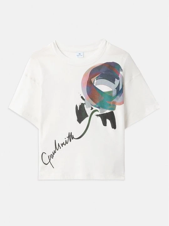 Zdjęcie produktu T-shirt z nadrukiem Paul Smith biały