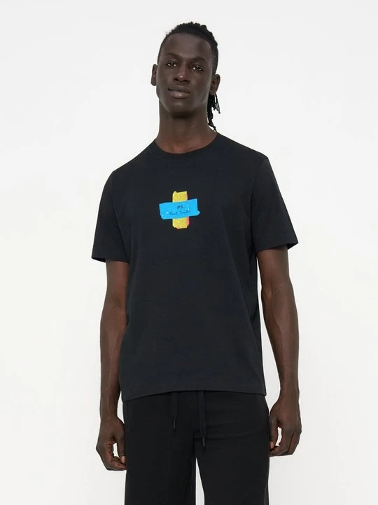 Zdjęcie produktu T-shirt z nadrukiem Paul Smith czarny