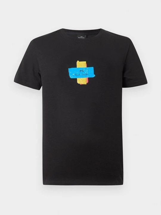 Zdjęcie produktu T-shirt z nadrukiem Paul Smith czarny