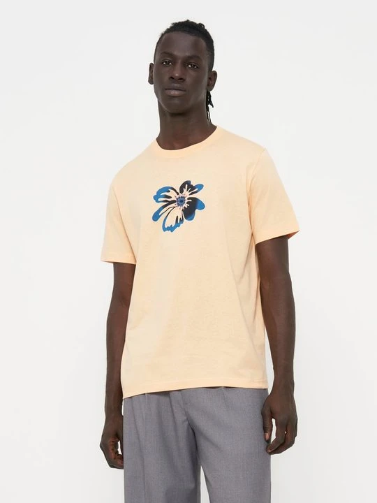 Zdjęcie produktu T-shirt z nadrukiem Paul Smith morelowy