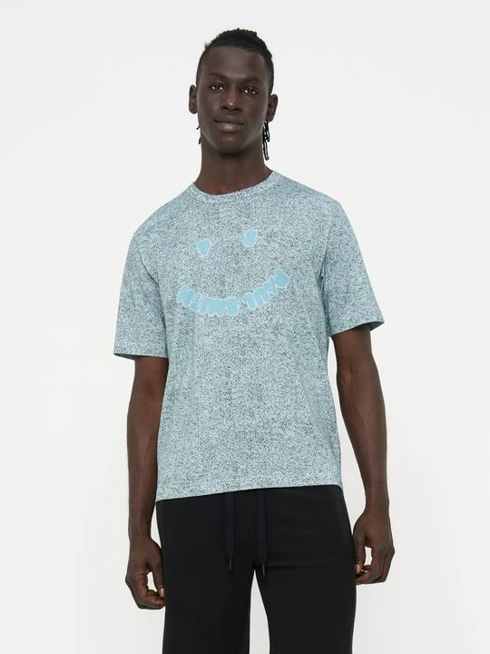 Zdjęcie produktu T-shirt z nadrukiem Paul Smith niebieski