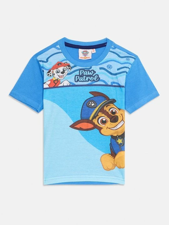 Zdjęcie produktu T-shirt z nadrukiem Paw Patrol niebieski