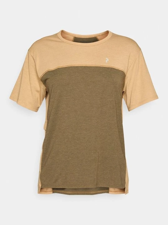Zdjęcie produktu T-shirt z nadrukiem Peak Performance piaskowy
