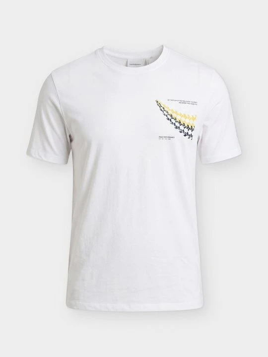 Zdjęcie produktu T-shirt z nadrukiem Peak Performance biały