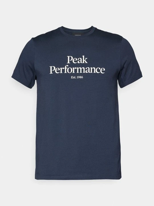 Zdjęcie produktu T-shirt z nadrukiem Peak Performance niebieski