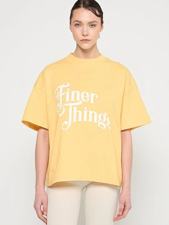 Zdjęcie produktu T-shirt z nadrukiem Pegador żółty
