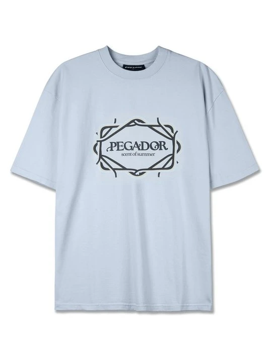 Zdjęcie produktu T-shirt z nadrukiem Pegador jasnoniebieski