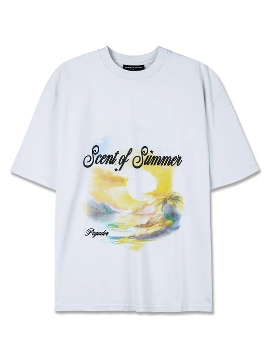 Zdjęcie produktu T-shirt z nadrukiem Pegador biały