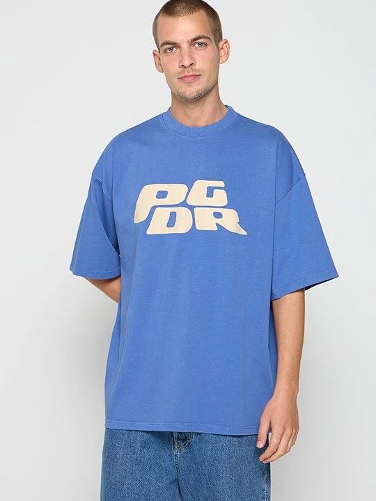 Zdjęcie produktu T-shirt z nadrukiem Pegador niebieski