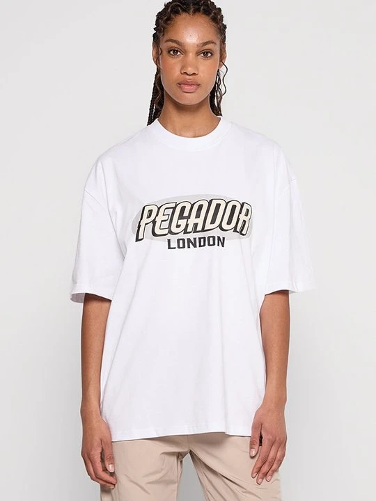 Zdjęcie produktu T-shirt z nadrukiem Pegador biały