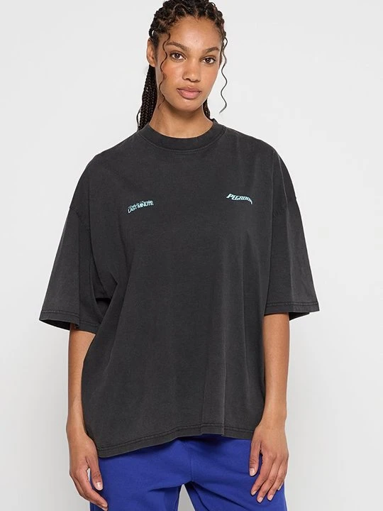 Zdjęcie produktu T-shirt z nadrukiem Pegador czarny