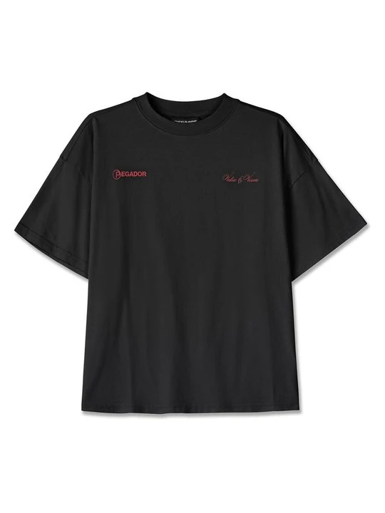 Zdjęcie produktu T-shirt z nadrukiem Pegador czarny